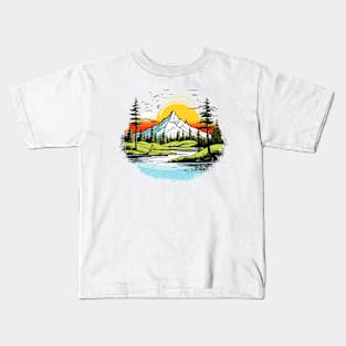 Riverside Serenity Kids T-Shirt